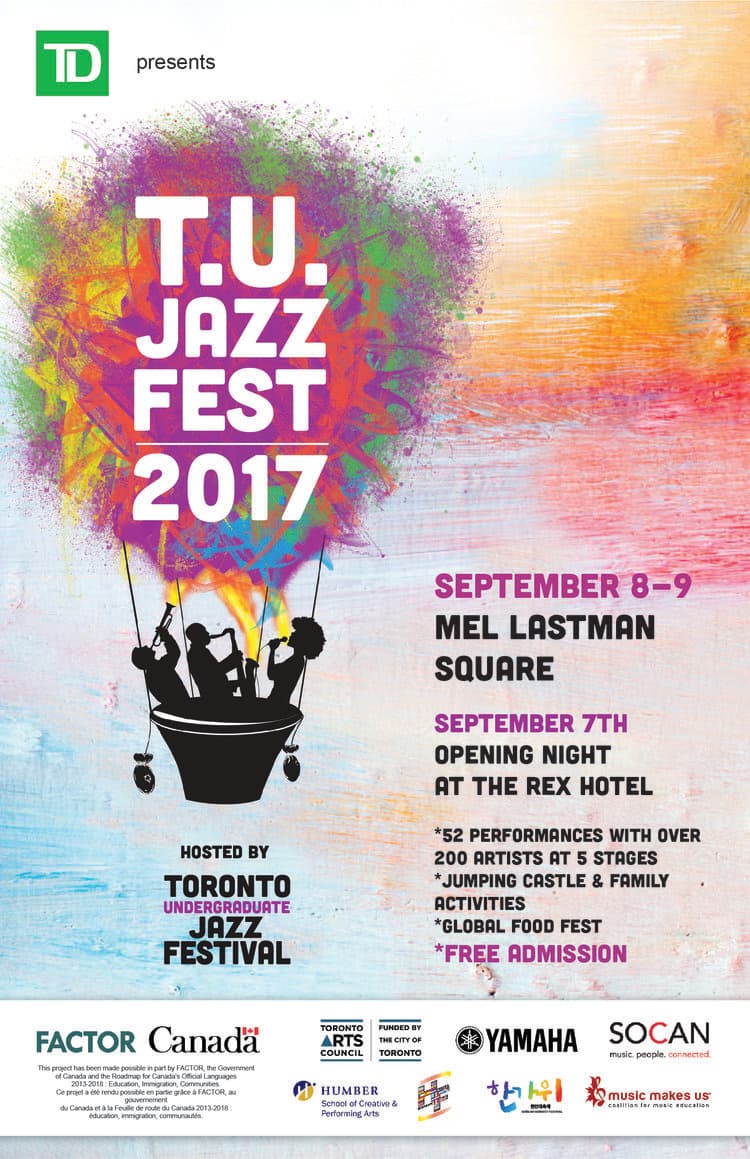 Toronto Undergraduate Jazz Festival 2017 – 