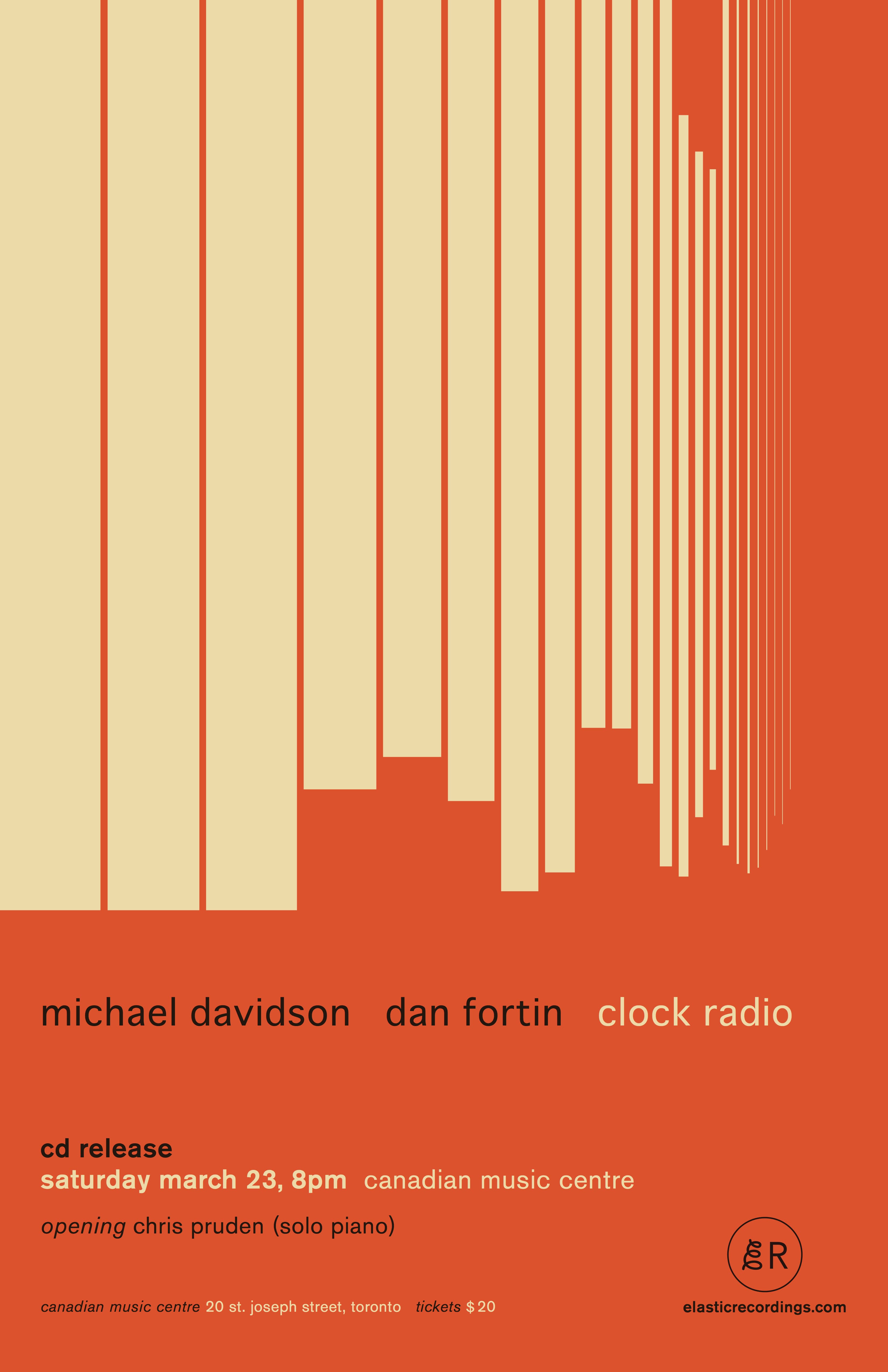 Michael Davidson & Dan Fortin: Clock Radio CD Release