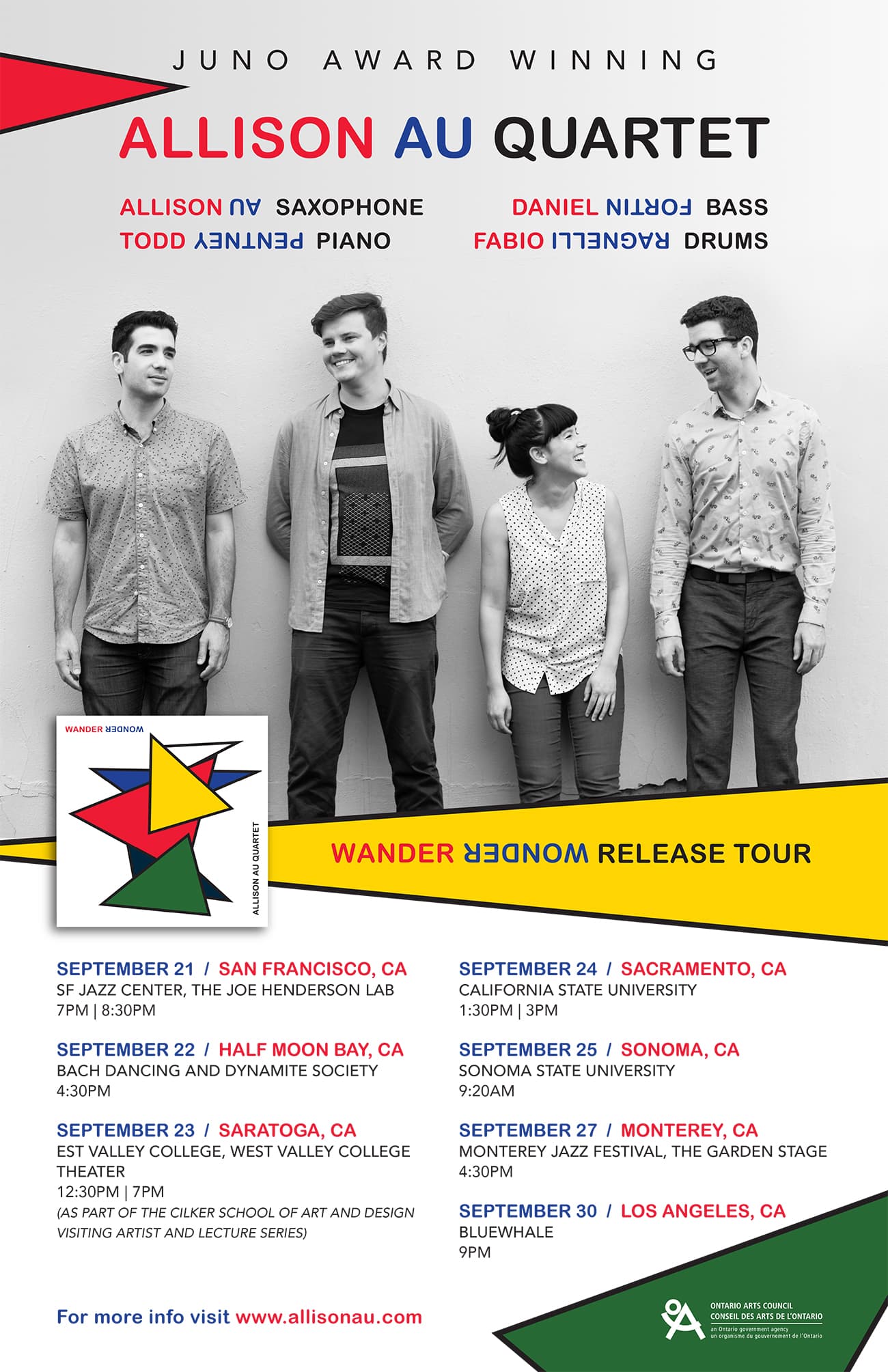 Allison Au – California Tour 2019