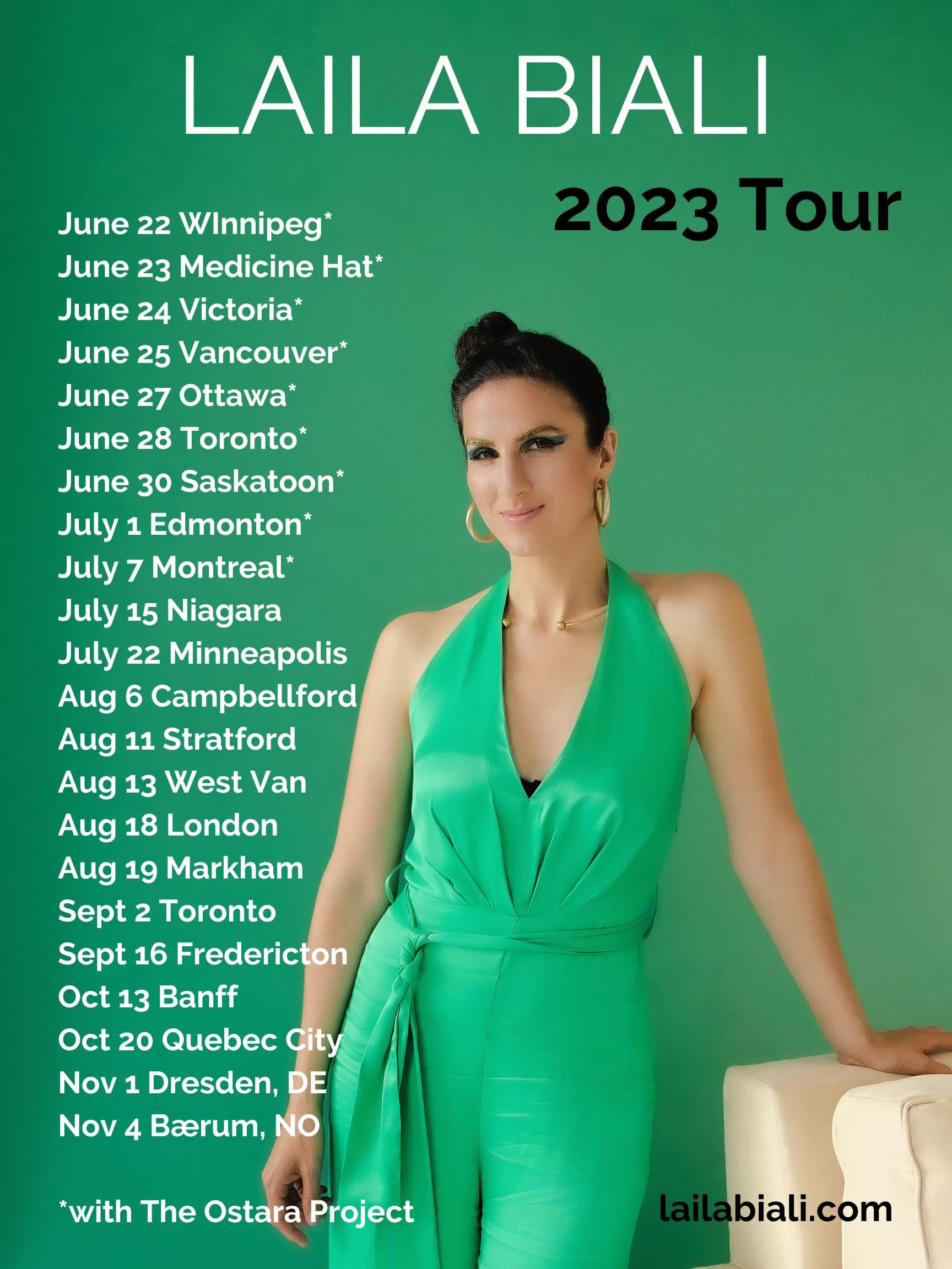 Laila Biali on Tour!